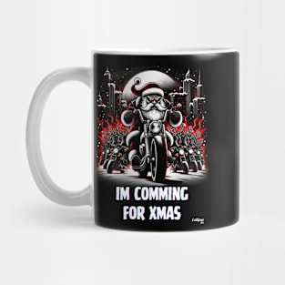 Outlaw Claus's Highway Blaze - A Xmas December Santa Mug